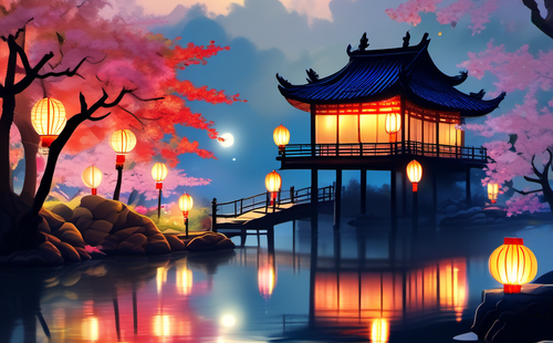 How to write a 450-word composition about the Lantern Festival?