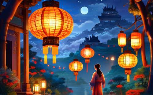 What are the origin and customs of the Lantern Festival?