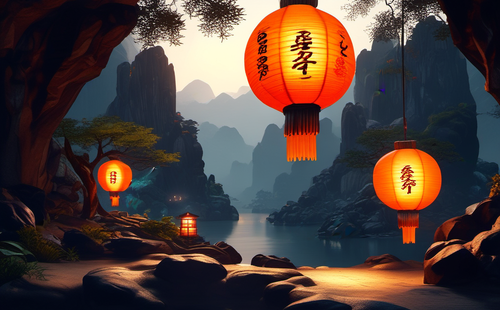 What are the poems and verses for the Lantern Festival?