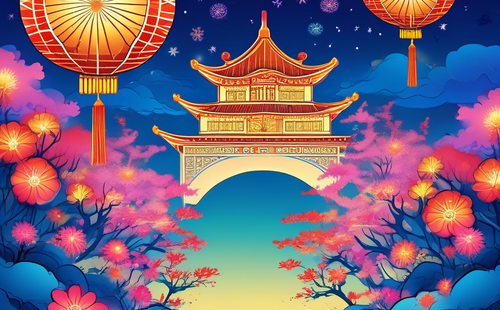 What are the注意事项when watching fireworks during the Lantern Festival?