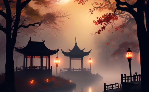 How do the Chinese celebrate Halloween?